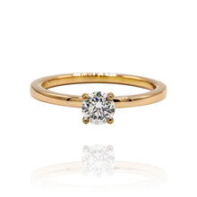 Load image into Gallery viewer, Edith Solitaire Engagement Ring